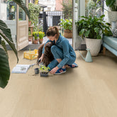 Buttermilk Oak Vinyl Flooring (AVSPU40277) Blos Range Quick-Step