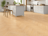 Oakleigh 8mm Herringbone Buttermere Laminate Flooring By Canopy Flooring