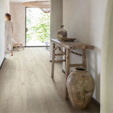 Reclaimed White Patina Oak Laminate Flooring (CL1653) By Quick Step