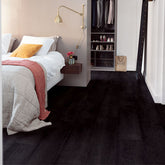 Painted Oak Black Laminate Flooring (SIG4755) – Capture Range By Quick Step