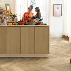Botanic Beige Herringbone Vinyl Flooring (AVHBU40362) Quick-Step