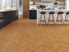 Burnham Engineered Herringbone Oak Flooring By Canopy Flooring