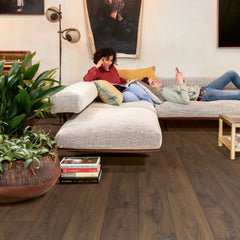Peanut Brown Oak Laminate Flooring (CLM5800) Classic Range by Quick-Step