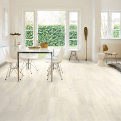 Charlotte Oak White Laminate Flooring (CRH3178) Creo Range By Quick-Step