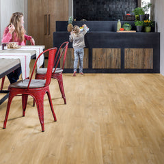 Canyon Oak Natural Vinyl Flooring (AVSPT40039) Blos Base Quick-Step