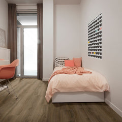 Casa ERPU40370 Vinyl Flooring – Dark Oak Rigid Click Planks