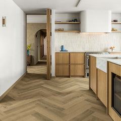 Charred Oak Herringbone Laminate Flooring (IMD8245) – Impressive Design By Quick-Step