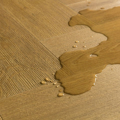 Cinnamon Oak Herringbone Laminate Flooring (IMD8244) Impressive Design By Quick-Step