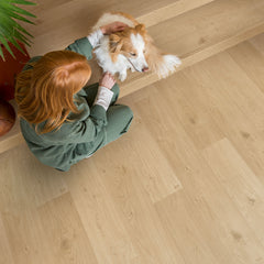 Coast Oak Beige Vinyl Flooring (AVSPT40321) Blos Base Quick-Step