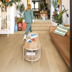 Coast Oak Beige Vinyl Flooring (AVSPT40321) Blos Base Quick-Step