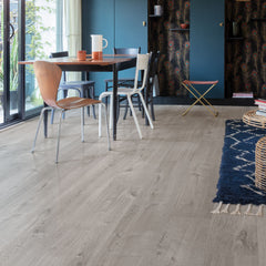 Cotton Oak Cozy Grey Vinyl Flooring (AVMPU40202) Bloom Collection Quick-Step