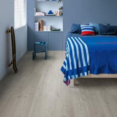 Cotton Oak Cold Grey Vinyl Flooring (AVMPU40201) Bloom Collection Quick-Step