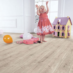 Driftwood Oak Laminate Flooring (ELV182AP) Elka 8 4V Aqua-Protect by Quick-Step