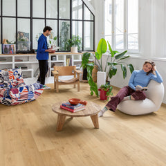 Elegant Oak Natural Vinyl Flooring (AVMPU40316) Bloom Collection Quick-Step