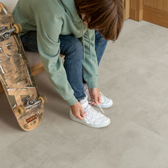 Grey Concrete Laminate Flooring (MUS5488) By Quick Step