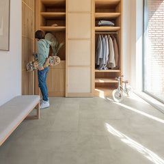 Grey Concrete Laminate Flooring (MUS5488) By Quick Step