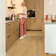 Leather Oak Extra Matt Parquet Flooring AMT6029 Quick-Step