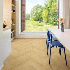 Nutmeg Oak Herringbone Laminate Flooring (IMD8243) Impressive Design By Quick-Step