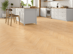 Oakleigh 8mm Herringbone Buttermere Laminate Flooring By Canopy Flooring
