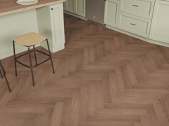 Oakleigh Deluxe 12mm Herringbone Romsey Laminate Flooring By Canopy Flooring