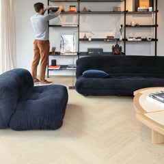 Pure Oak Polar Vinyl Flooring (AVHBU40361) Ciro Collection Quick-Step