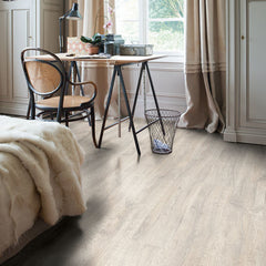 Reclaimed White Patina Oak Laminate Flooring (CL1653) By Quick Step
