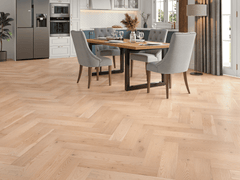 Salcey Engineered Herringbone Oak Flooring By Canopy Flooring