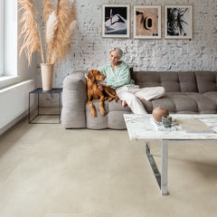 Sandstone Concrete Vinyl Flooring (AVMTU40274) Illume Range Quick-Step