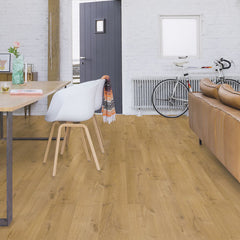 Soft Oak Natural Laminate Flooring (IMU1855) By Quick Step