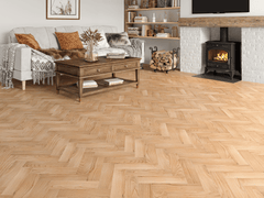 Swinley Engineered Herringbone Oak Flooring By Canopy Flooring