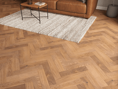 Upton Engineered Oak Herringbone Flooring By Canopy Flooring