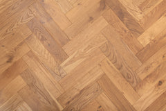 Upton Engineered Oak Herringbone Flooring By Canopy Flooring