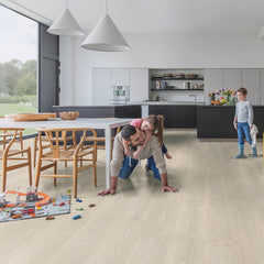 Valley Oak Light Beige Laminate Flooring (MJ3554) By Quick Step