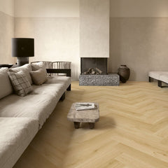 Cardamom Oak Herringbone Laminate Flooring (IMD8242) Impressive Design by Quick-Step