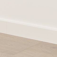 Clickable White Small Skirting 240 (SFSKCLICKWHITE240) By Quick Step